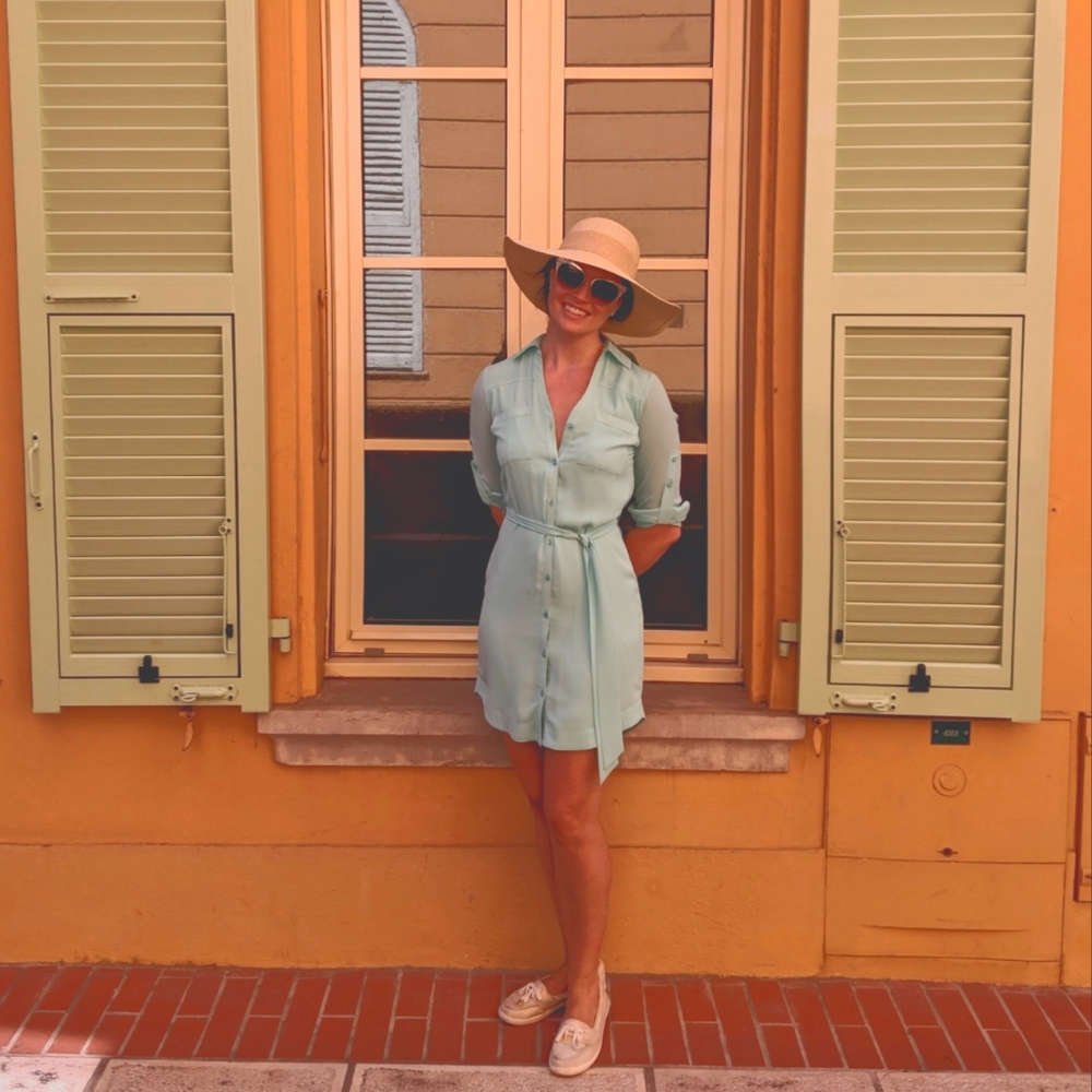 EXPRESS Portofino Blouse Dress